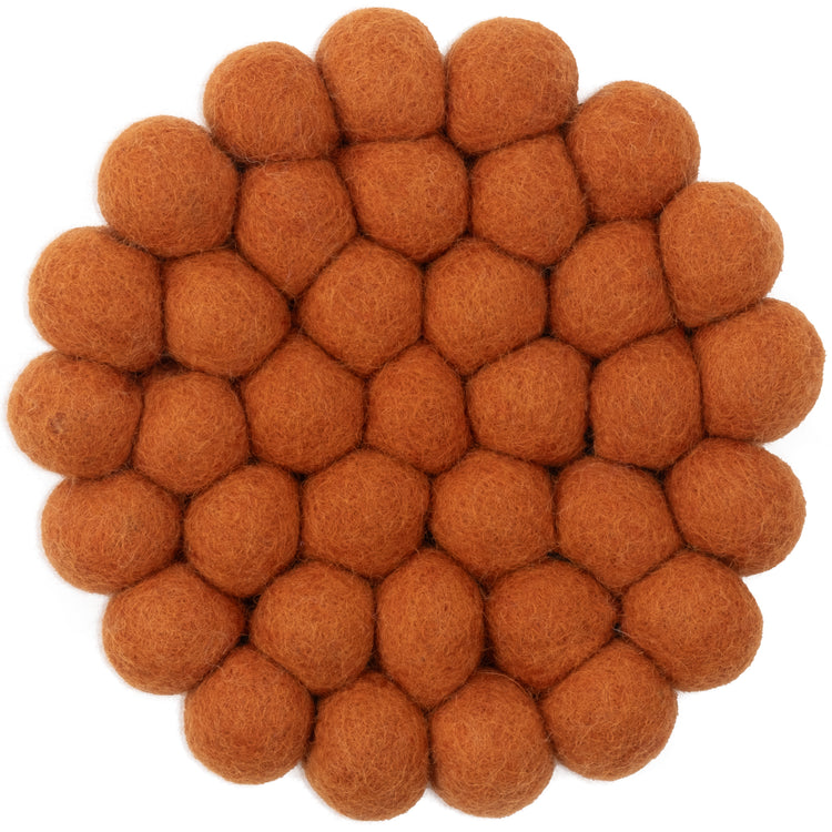 Afra Muster rund Filzkugel